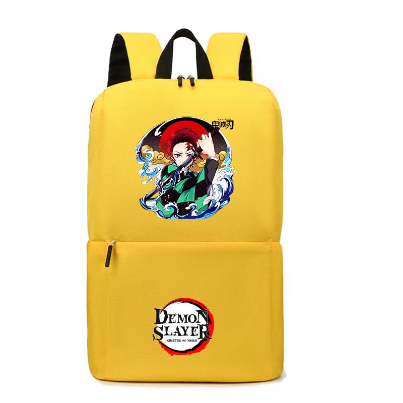 Рюкзак в стиле аниме «Убийца демонов» Nezuko Kawaii, школьная сумка с героями мультфильмов, большая вместимость, манга для путешествий, повседневная сумка для книг для девочек для взрослых
