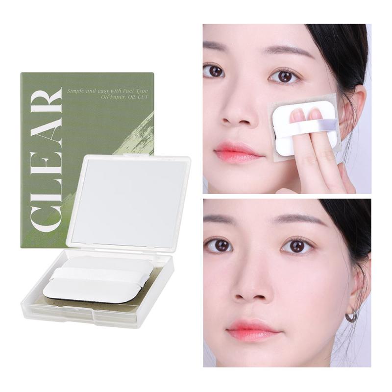 RIRE Clear Oil Paper Pack (100 sheets total)