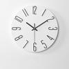 12inch Wall Hanging Clock Round Shape Decorative Wall Clock Nordic Fashion Scale Clock  Living Room