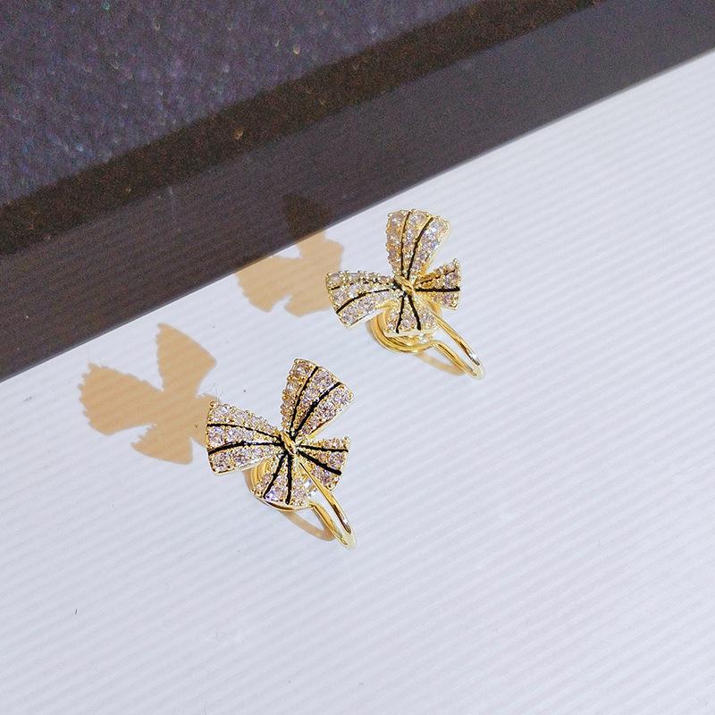 Женские серьги-гвоздики из настоящего золота 14 карат с бриллиантом 1 карат Fine Aros Mujer Oreja, женские серьги-гвоздики с натуральным бриллиантом Orecchini