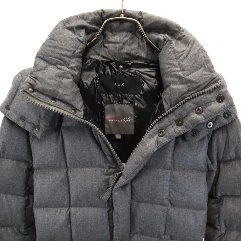 DUVETICA AKM Шерстяная куртка с длинным рукавом и пуховым наполнителем XL Серая AKM Капюшон Женская Б/У
