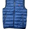Polo Ralph Lauren Вышитый логотип маленькой пони Жилет без рукавов на молнии Приталенная пуховая куртка Мужские куртки Темно-синий MNPOOTW1N210042-B82