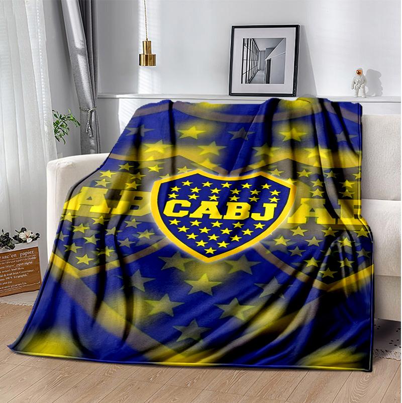 Cabj Flannel Blanket Soft Warm All-Season Throw, Design for Camping, Car Travel, Hiking Sofa, Bed, Office Perfect Gift for Parties