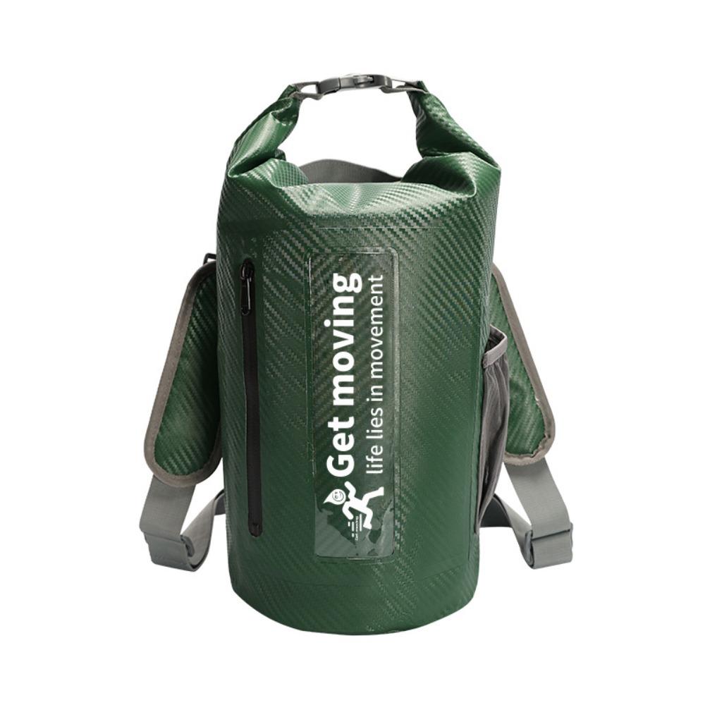 with Shoulder Straps Swimming Bucket Bag Large-Capacity Beach Backpack  Water-Splashing Festival