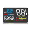 ZQKJ D5000 OBD2 проекционный дисплей для автомобильного спидометра, проектор на лобовое стекло, HUD, светодиодный аксессуар, электронное автоматическое превышение скорости