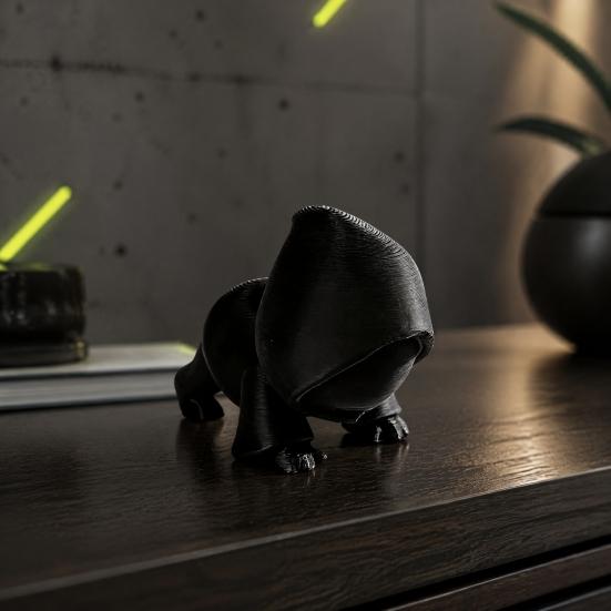 Милая статуэтка в темном стиле, 3D-печатная фигурка Жнеца йоги, юмористическая статуэтка скелета, готический декор для стола, забавная коллекционная фигурка для офиса
