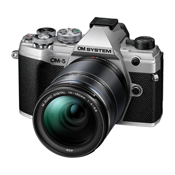 OM SYSTEM OM-5 14-150mm II Lens Kit Silver