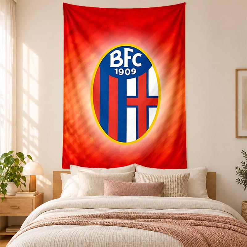 Bologna Football Club Tapestry highquality for decorating living room bedroom dorm walls ideal as bedroom wallart orholiday gift