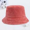 Washed Bucket Hat Men and Women Retro Summer Versatile Face Small Sunshade Bucket Hat Basin Hat Tide