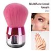 Nail Art Dusting Brush with Handle Nail Art Dust Powder Remover Cleaner Kabuki Brush Multi-purpose Loose Power Foundations Blush Makeup Brush