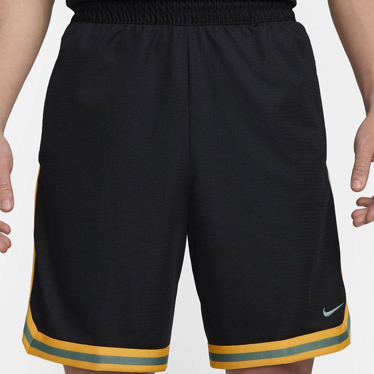 Nike Basketball Shorts Men's Black Gold FN2652-011