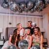 6pcs 22 Inch Big Silver Disco Ball Balloons Disco Party Decorations 4D Sphere Disco Balloons for New Years Decorations 2026 5
