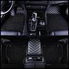 Diamond Double Layer Full Coverage Floor Mats for Five-Seater Cars