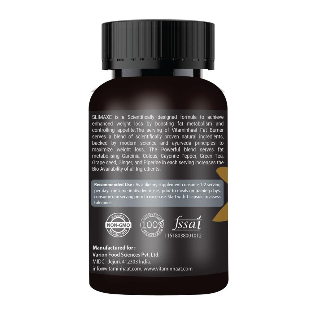 Слимакс (90 кап), Slimaxe Fat Burner,  Vitamin Haat