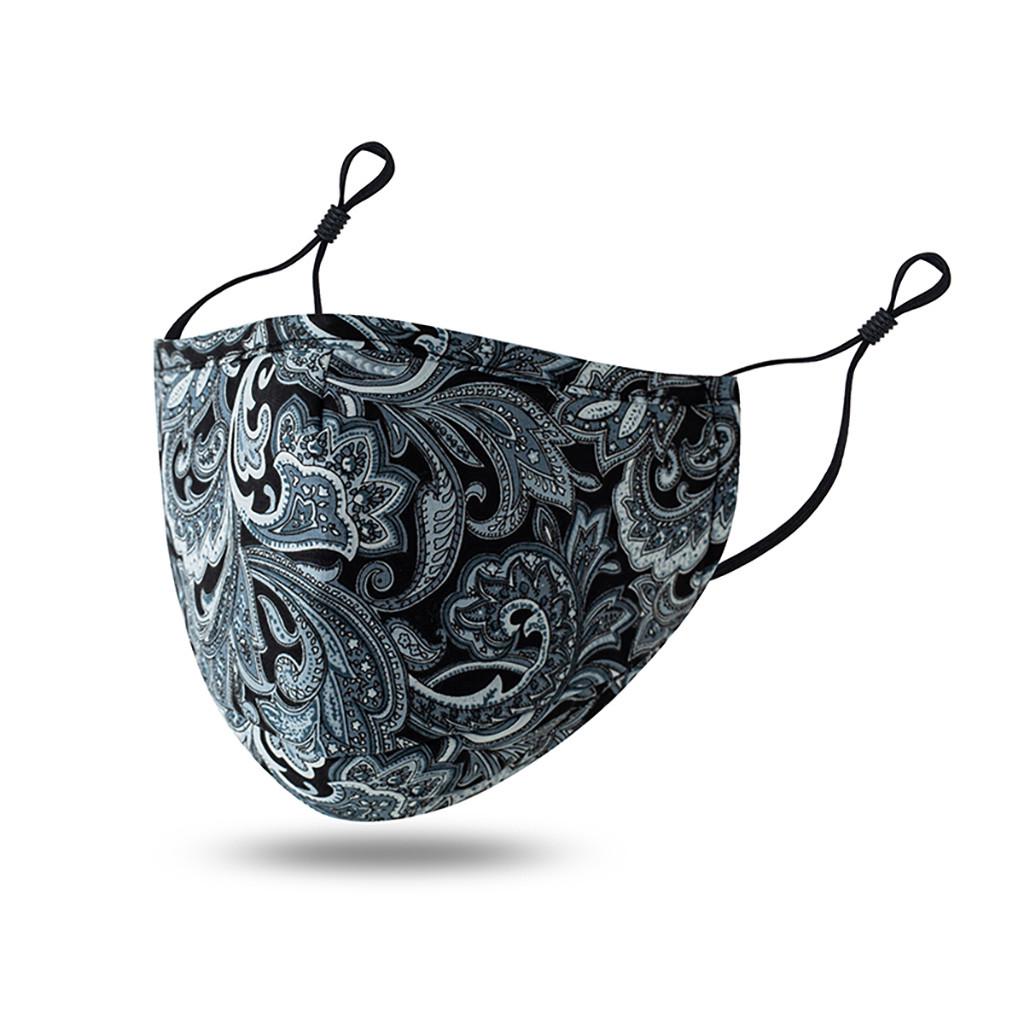 1 шт. Взрослая моющаяся дышащая защитная маска для лица с цветочным принтом