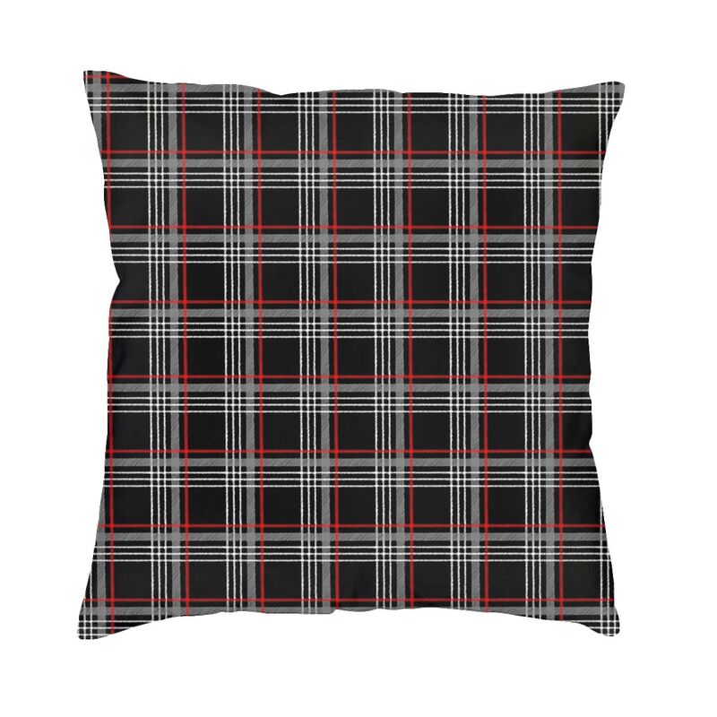 Black Watch Tartan Modern Cushion Covers Scotland Art Soft Cute Pillow Case Decoration Salon