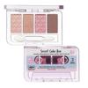 ETUDE Палетка теней для век Play Color Eyes Mini Secret Cake Box с блестками, шиммером и матовыми оттенками [Etude Official] / 4 цвета