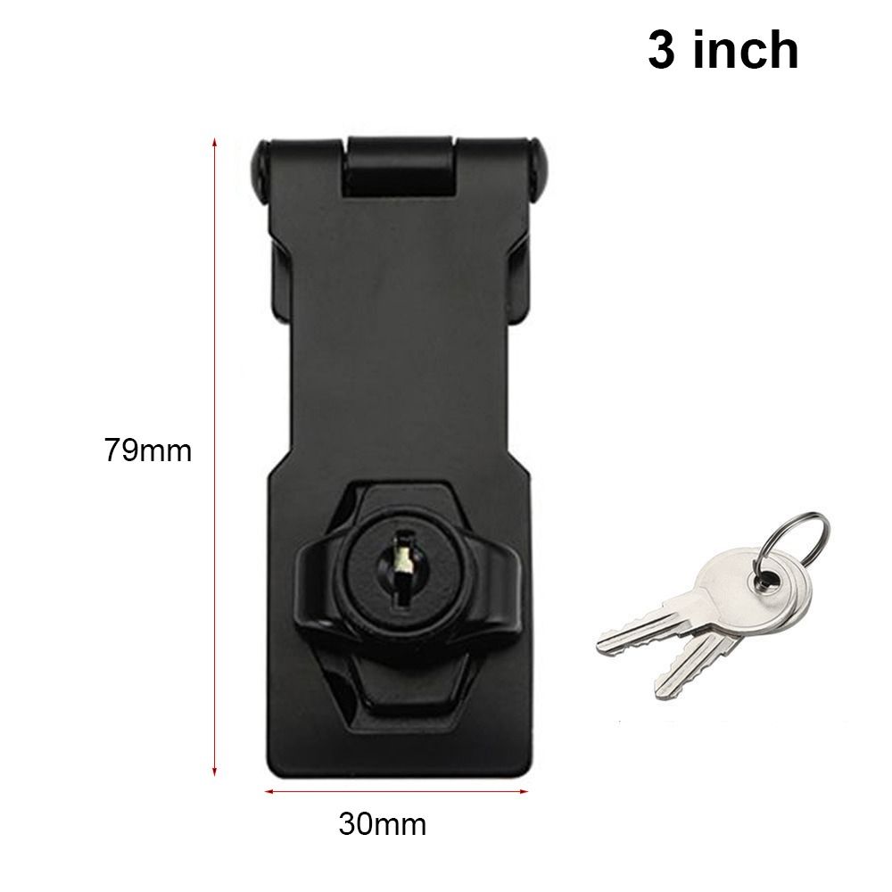 Домашняя безопасность Безударный шкаф Противовзломный дверной замок Ящик Засов с ключом Шкаф
