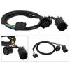 Trailer Connector 5-Pin To 7-Pin Wiring Harness(56584) Long 41 Inches For USCAR Vehicle-Side Trailer Adapter Custom