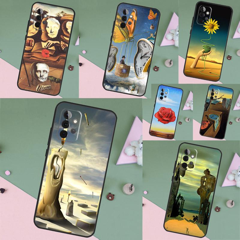 Чехол-картина Сальвадора Дали для Samsung Galaxy A13 A33 A53 A06 A17 A56 A36 A26 A16 A15 A35 A55 A34 A54 A52 A12 A32