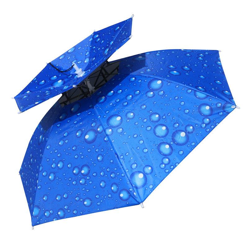 Шляпа-зонтик, шляпа-зонтик, шляпа для рыбалки, зонт от солнца, защита от дождя на открытом воздухе, шляпа от солнца.