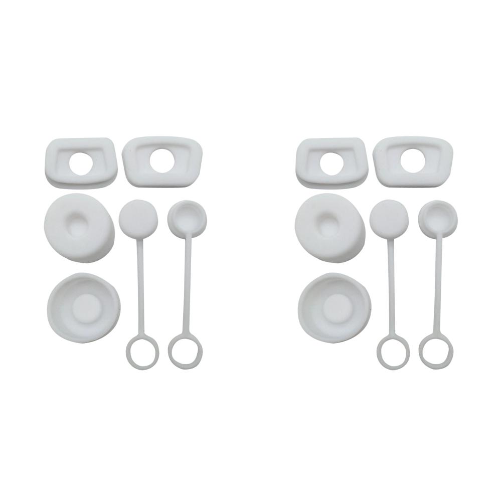 1-8Set Silicone Spill Proof Stopper for Stanley Cup 30oz/40oz 1.0 Tumbler Accessories Water Bottle Straw Cover Cap Spill Stopper