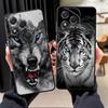 Крутая Animal Тигр Лев Чехол для телефона для Honor 200 400 Lite 90 70 X6 X7 X8 Magic5Lite 8X X5b X9a