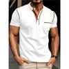 Летняя новая мужская футболка с короткими рукавами, быстросохнущая повседневная рубашка-поло для мужчин