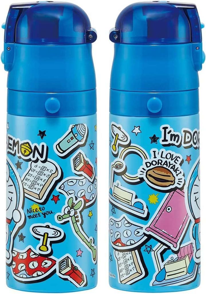 Skater Stainless Steel Water Direct Drink Cup Drink Features a Doraemon Lightweight and Insulated for both hot and cold Small Cute sports bottle for
