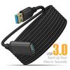 Нейлоновый плетеный кабель USB 3.0 папа-мама для высокоскоростной передачи данных, удлинительный кабель для компьютера, камеры, принтера 0.5м 1м 2м 3м 5м