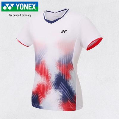 Детская бадминтонная футболка с коротким рукавом YONEX
