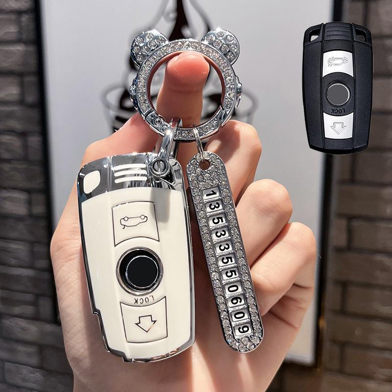New TPU Car Key Case Cover For BMW E90 E60 E70 E87 3 5 6 Series M3 M5 X1 X5 X6 Z4 E71 E72 E88 E89 E91 E92