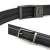 Automatic Buckle Leather Belts Ratchet Waistband Fashion Male Strap  Man