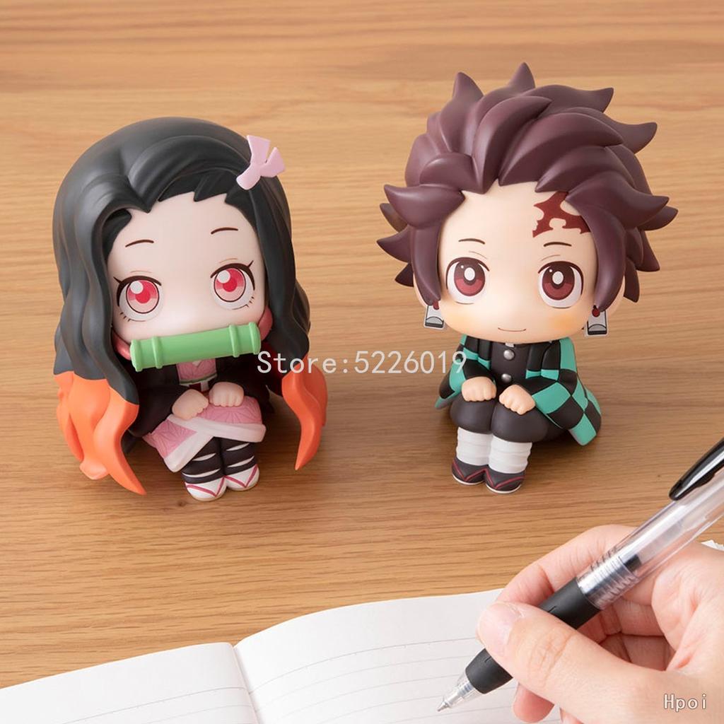 Lookup Demon Slayer Anime Figure Kimetsu No Yaiba Kamado Nezuko Kamado Tanjirou Action Figure Model Doll Toys 6cm