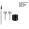 1 Set Lower Eyelash Stamp Kit with Eyeliner Waterproof Smudge-Proof Long Lasting Bottom Lash Stamp Beginner Women Eyes Makeup Tool
