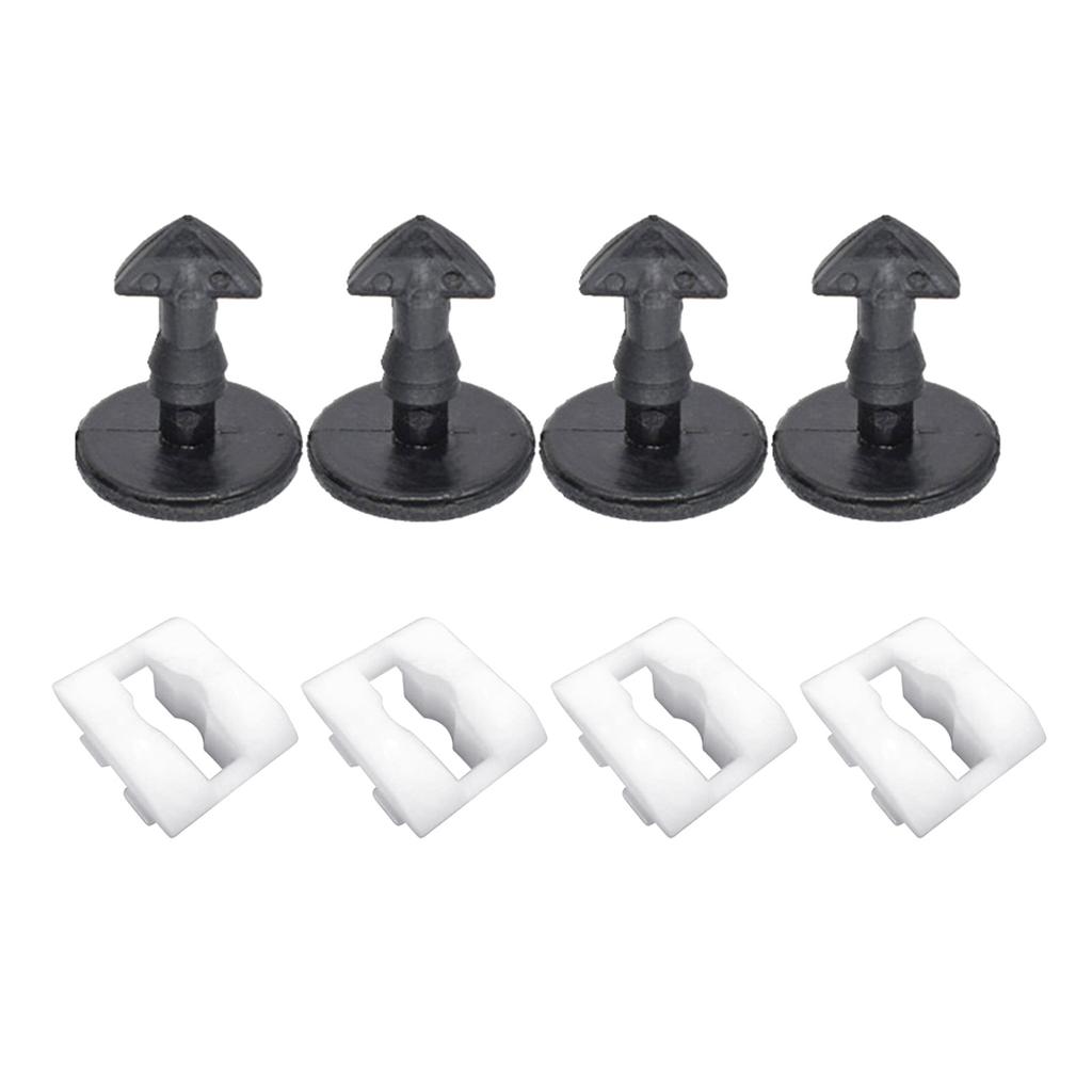 Bumper Towing Eye Hook Cover Clips Screws Trim Turn Lock Insert Kit for Evoque Discovery 3 4 Bumper Fender Grille Clips