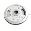 TLXT Electroplated Rubber-Coated Barbell Plate