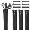 Data Cable Cable Management Sleeve Neoprene Network Cable Organizer  Computer Setup