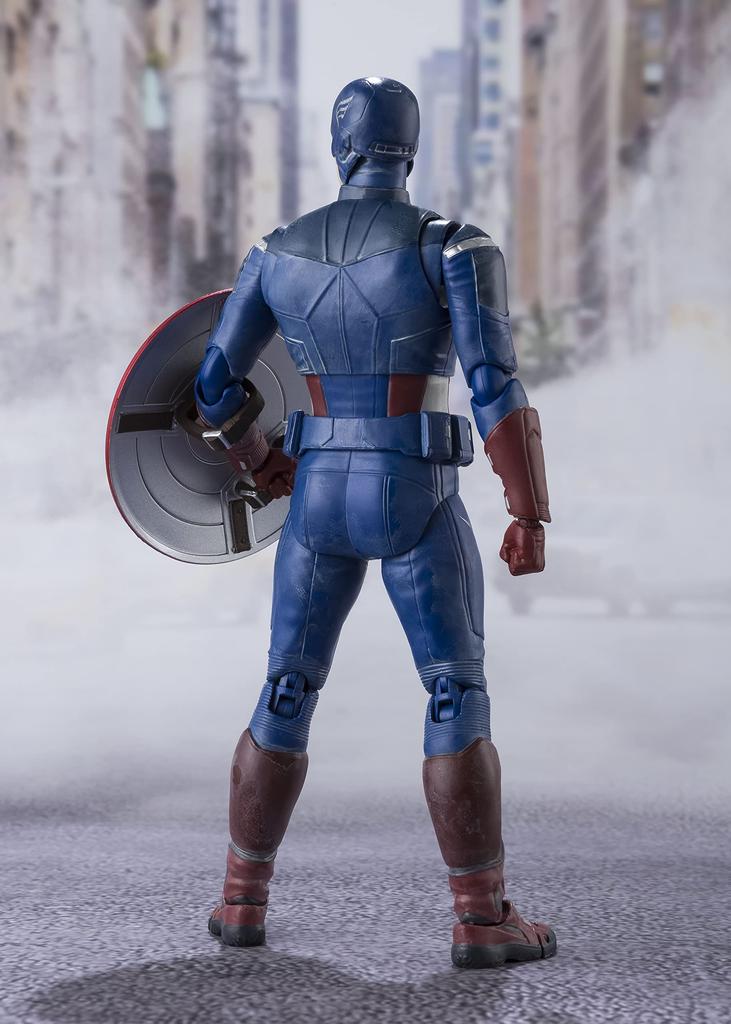TAMASHII NATIONS Мстители Капитан Америка 150 мм окрашенная подвижная фигурка SHFiguarts -AVENGERS ASSEMBLEEDITION- Приблизительно. ПВХ и АБС