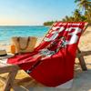 Arsenal Beach Towel Super Soft Microfiber Quickdry Fabric Comfortable Lightweight