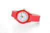 SmileSolar Solar Matching Urethane Red Q&Q Women's Watch, Analog, Waterproof, Style, Strap, RP29-011,