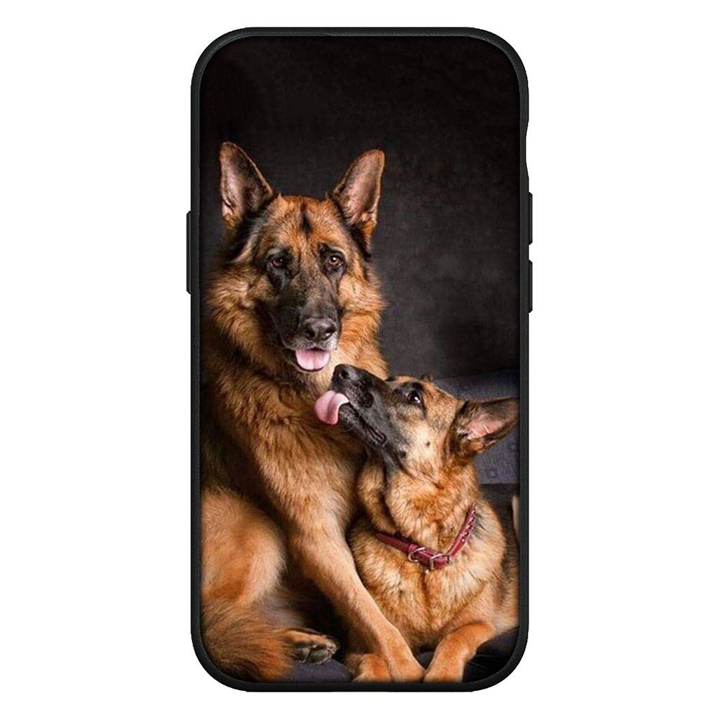 Cover for iPhone 16 15 14 Xiaomi Redmi Note 13 12 11 Pro Max X 10 8 9 XR Samsung Galaxy S24 S23 A05 12C 13C OPPO Huawei German Shepherd Dog Phone Case