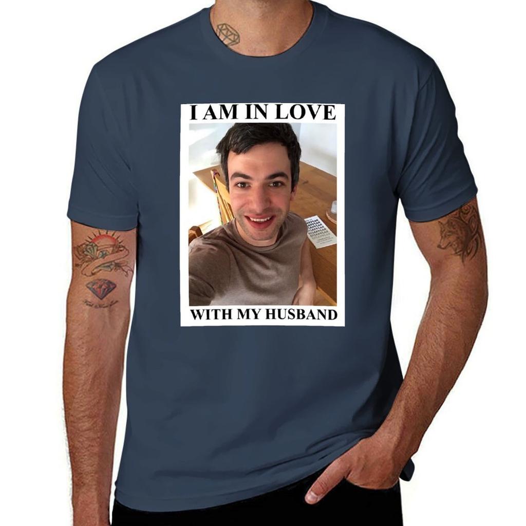 Nathan Fielder Is My Husband TShirt Urban Style Casual Short Sleeve Top
