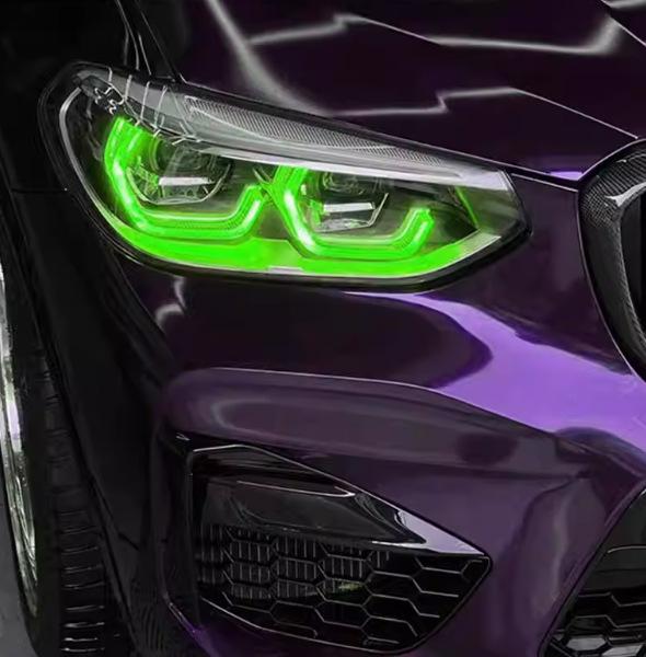 Совместимо с BMW G01, G02, G08 (2018-2021 гг.): Семицветные RGB Дневные Ходовые Огни с Управлением через Мобильное Приложение