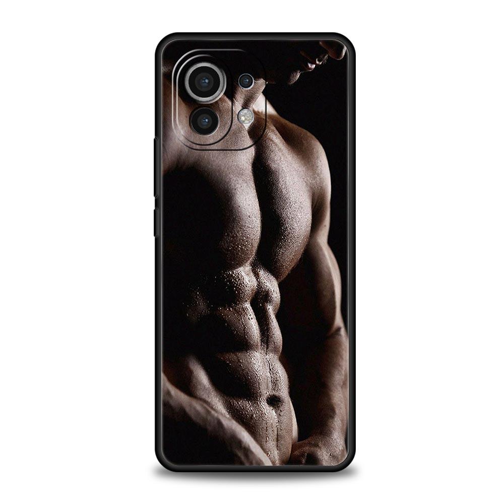 Чехол для телефона Cover для Xiaomi Mi 17 15 14 13 12 11 Ultra 15T 14T 13T 12T 11T Pro Lite 5G Мягкий ТПУ Capas Сексуальный Мускулистый Мужчина Fundas Сумка