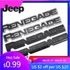 Для Jeep Трехмерный ABS Автомобиля RENEGADE Эмблема Багажника Задняя Наклейка Декоративная Наклейка Аксессуары Для Jeep Renegade Grand Ch