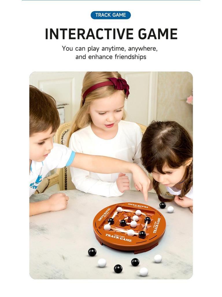 Cross-border Logic Chess: Two-Player Strategy and Thinking Puzzle for Kids and Parents