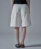 WAARFORWOMAN W1138 Cargo Shorts_White