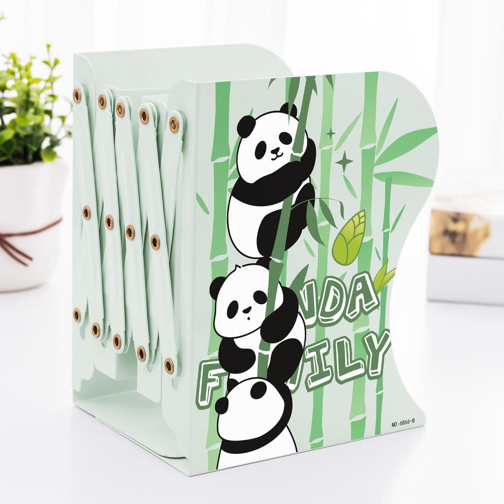 Металлическая выдвижная подставка для книг с держателем для ручек — решение для хранения на рабочем столе