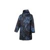 Nike Nsw Parka Aop Woven Print Mid-Length Hooded Jacket Men Outerwear Blue Black AR1599-010